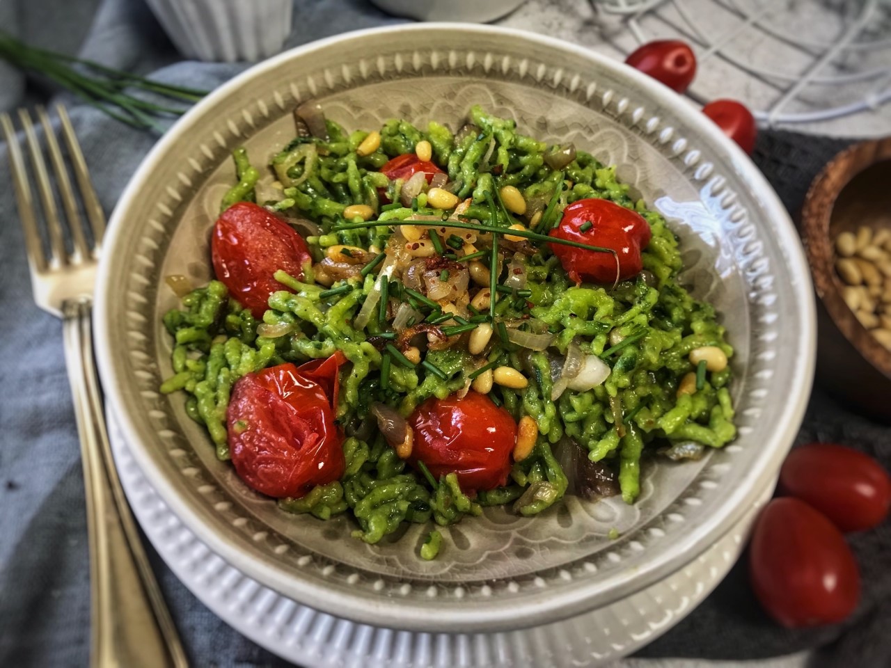 Couscous-Frikadellen mit Brokkoli und Käse - Genusswerke