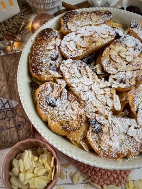 Schwäbischer Ofenschlupfer mit Walnüssen und Bratapfel - Genusswerke